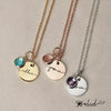 Collier Pierre de Naissance Personnalisé