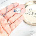 Collier Pierre de Naissance Personnalisé