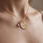Collier Pierre de Naissance Personnalisé