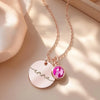 Collier Pierre de Naissance Personnalisé