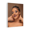 Glamorous Woman Portrait Matte Canvas Wall Art