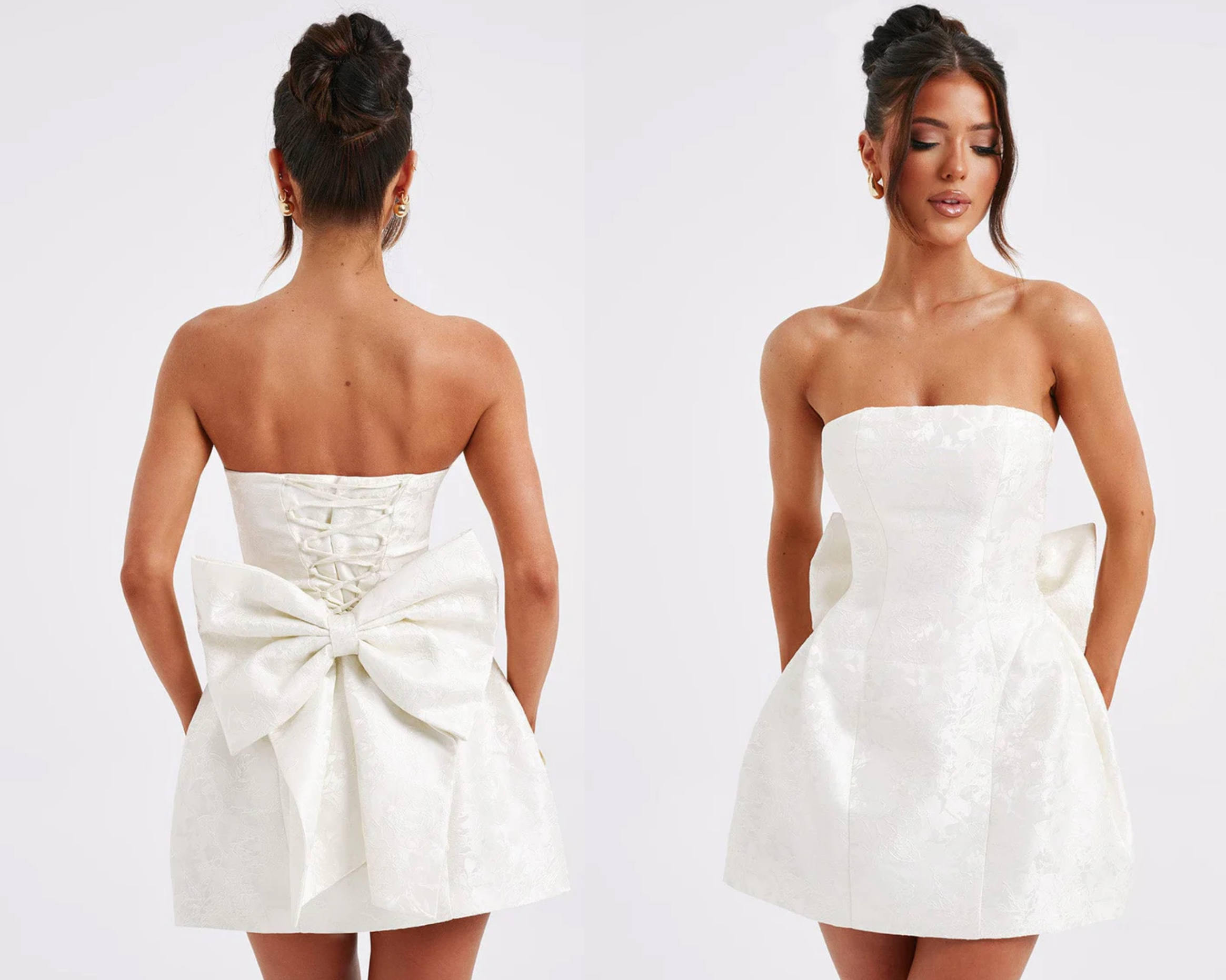 Elenora Mini Dress - Blush