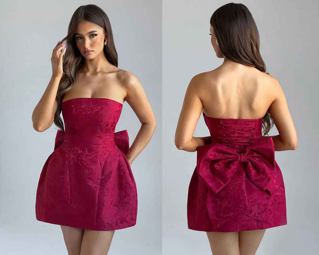 Elenora Mini Dress - Blush