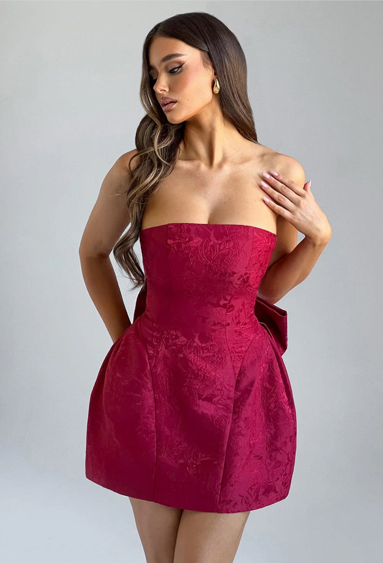 Elenora Mini Dress - Blush