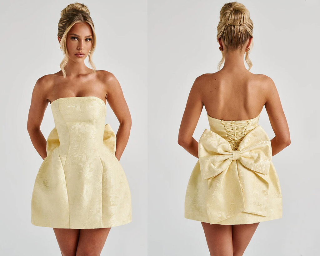 Elenora Mini Dress - Blush