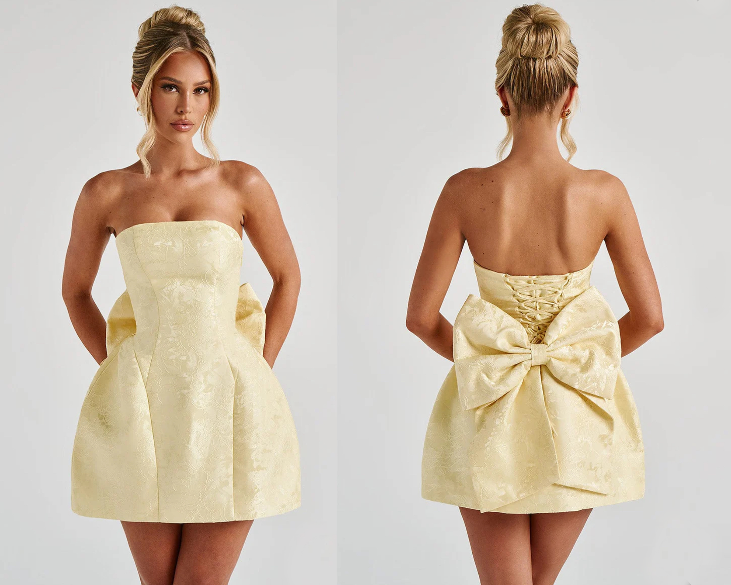 Elenora Mini Dress - Blush